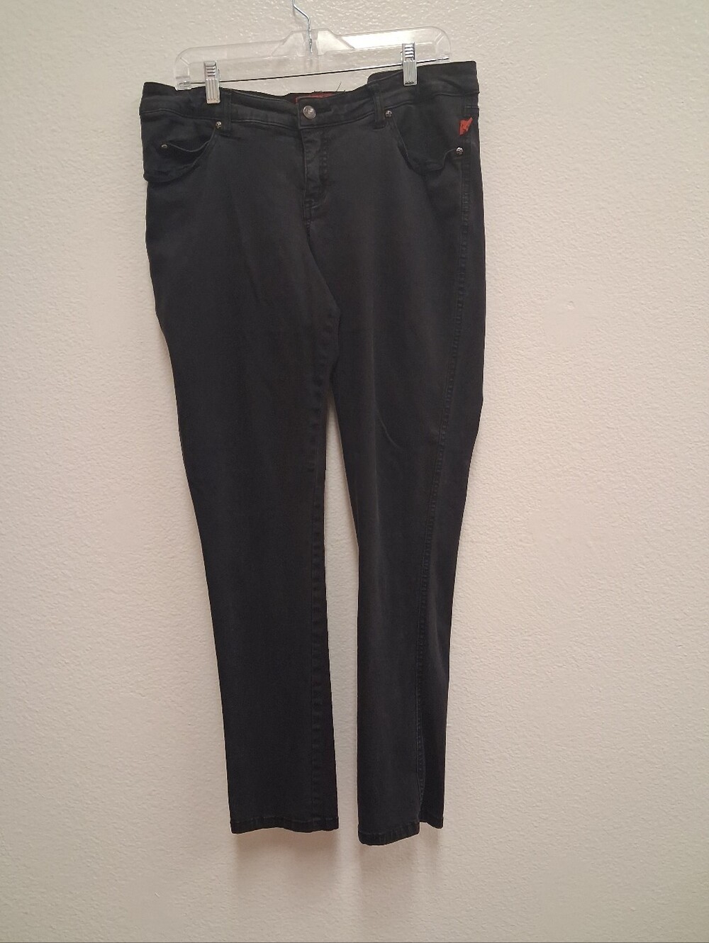 Tripp NYC Daang Goodman Jeans Women's 16R Black Skinny Fit Stretch Denim Punk